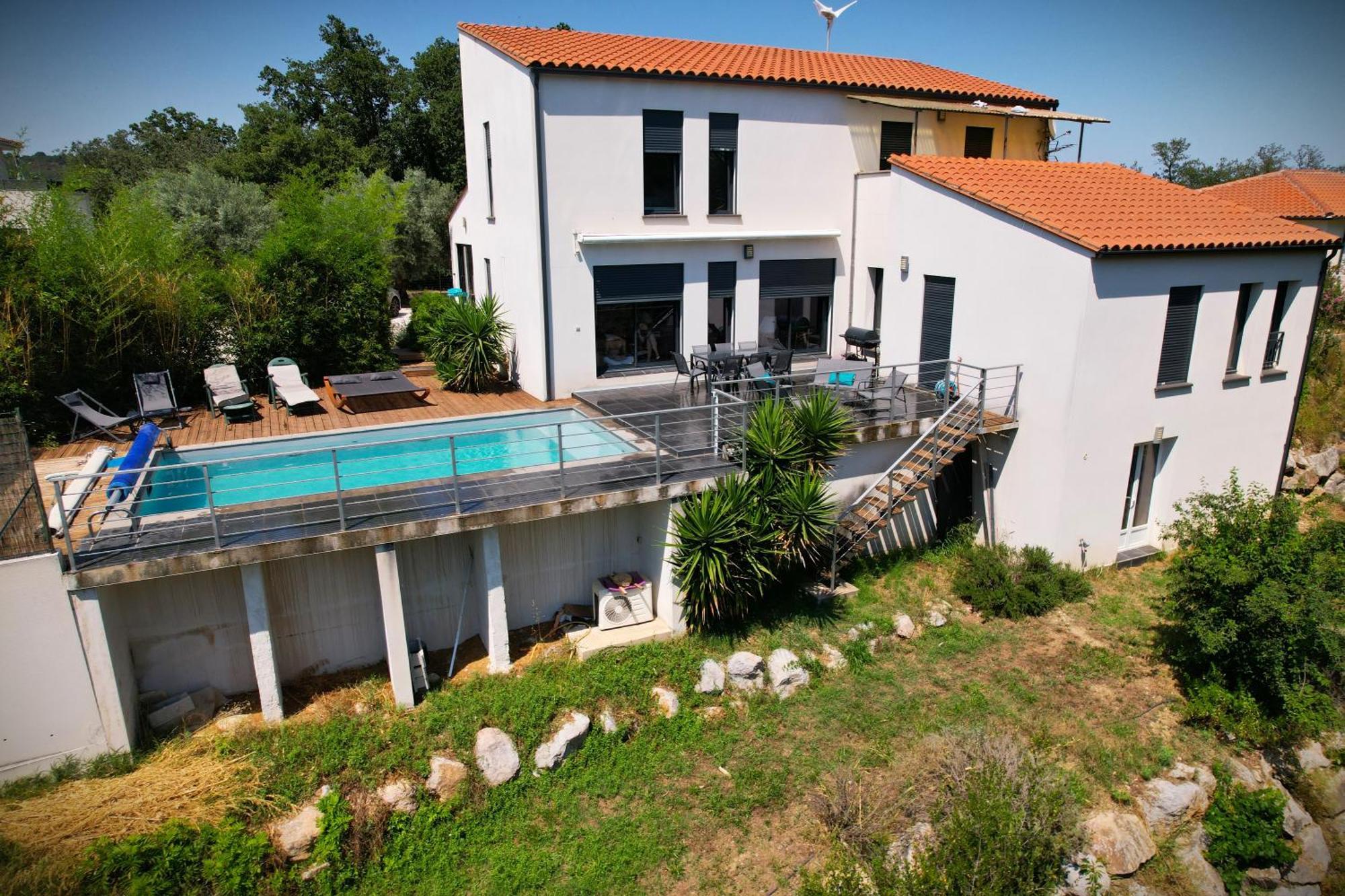 Villa Contemporaine, Jardin Mediterraneen Et Piscine Privee Saint-Jean-Pla-de-Corts מראה חיצוני תמונה